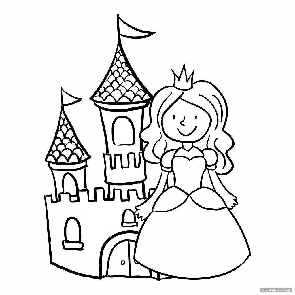 Princess Coloring Printables