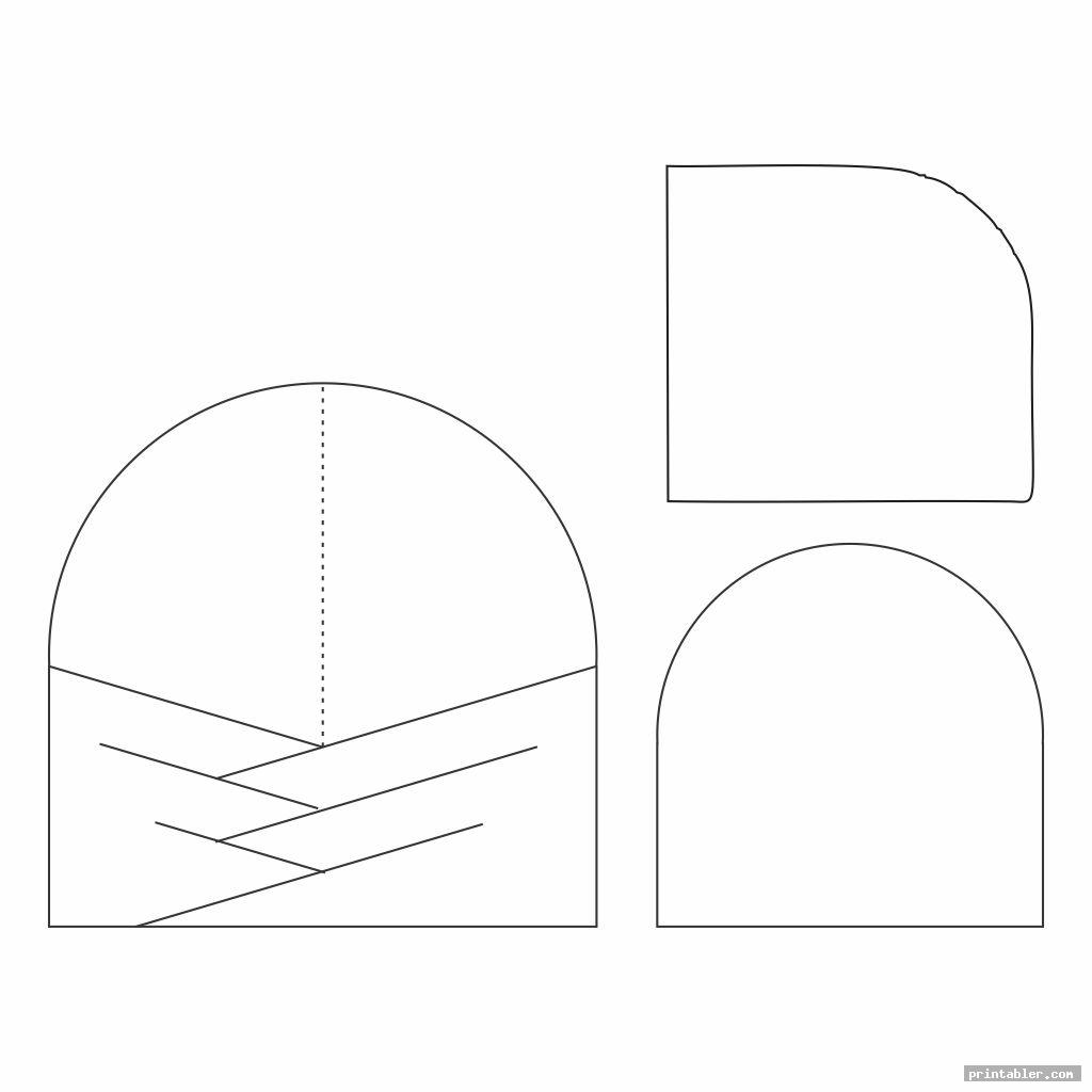 printable patterns for turbans template for use