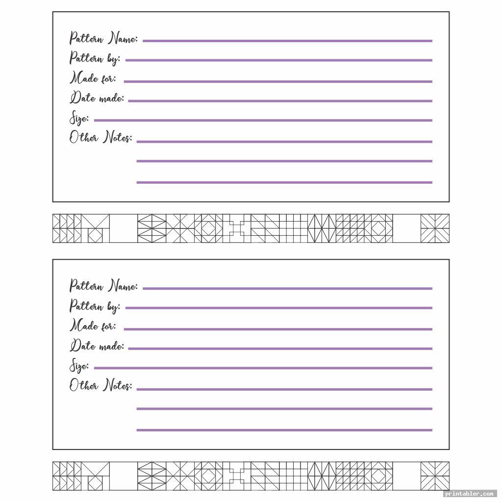 printable quilt journal pages template for use