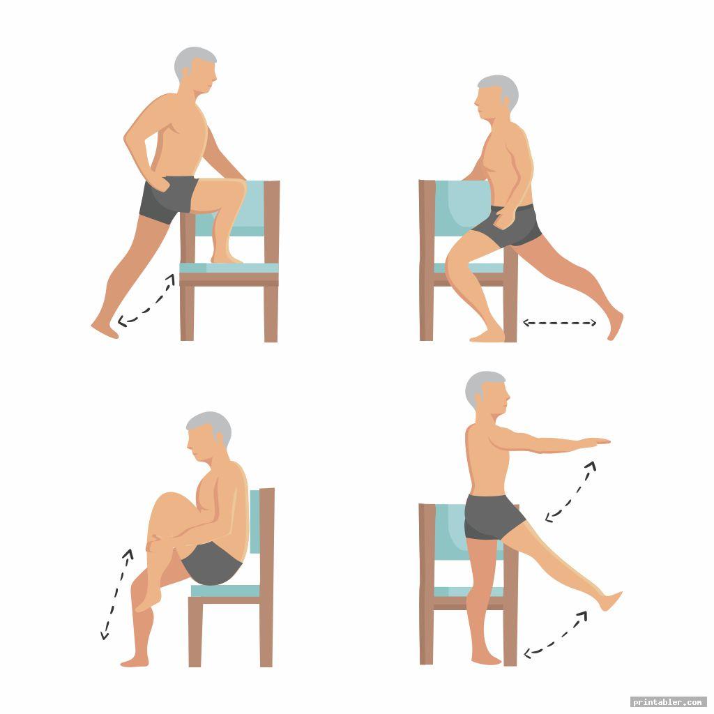 Printable Seated Exercises for Seniors