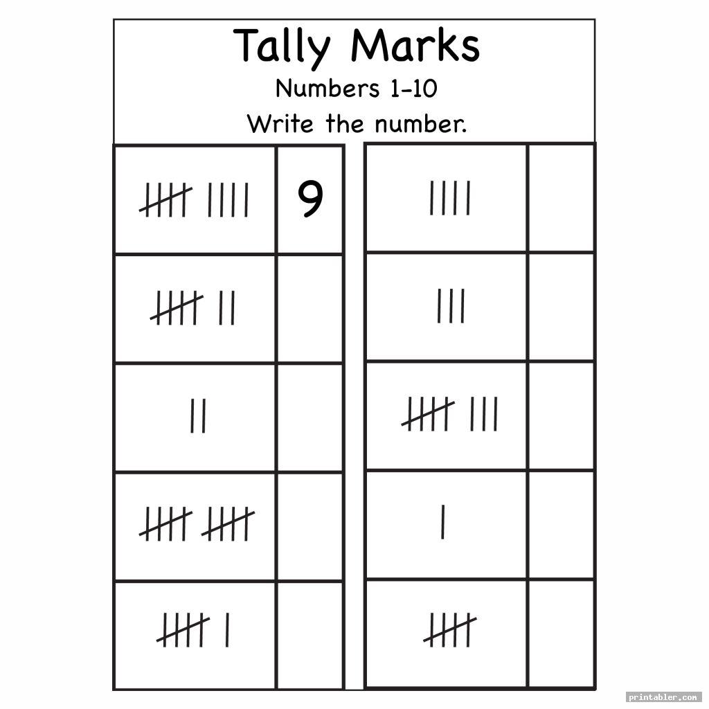 tally-sheet-printable