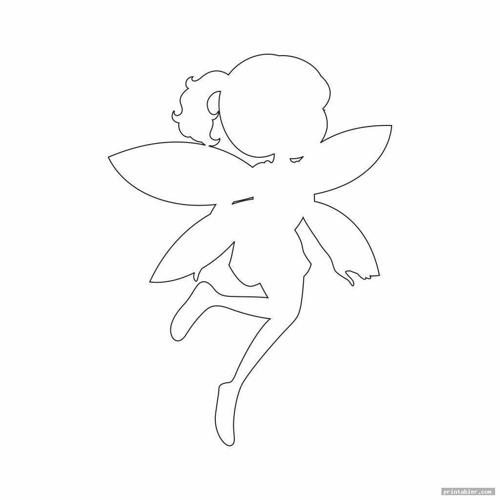 simple fairy cut out printables