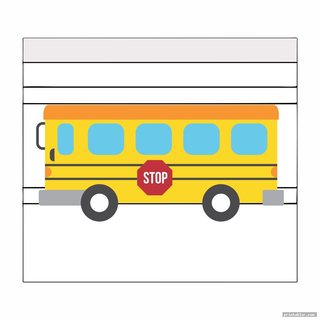 Hershey Bus Printable Candy Bar Wrapper Template