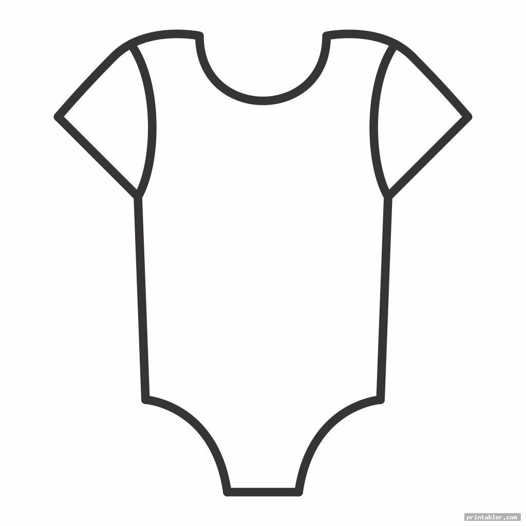 simple printable baby onesies