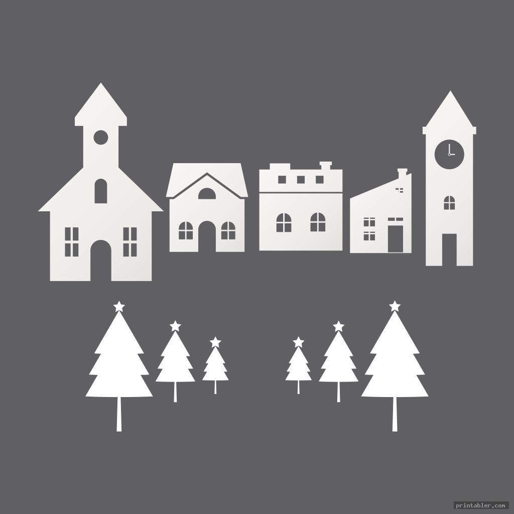 printable-christmas-village-houses-gridgit