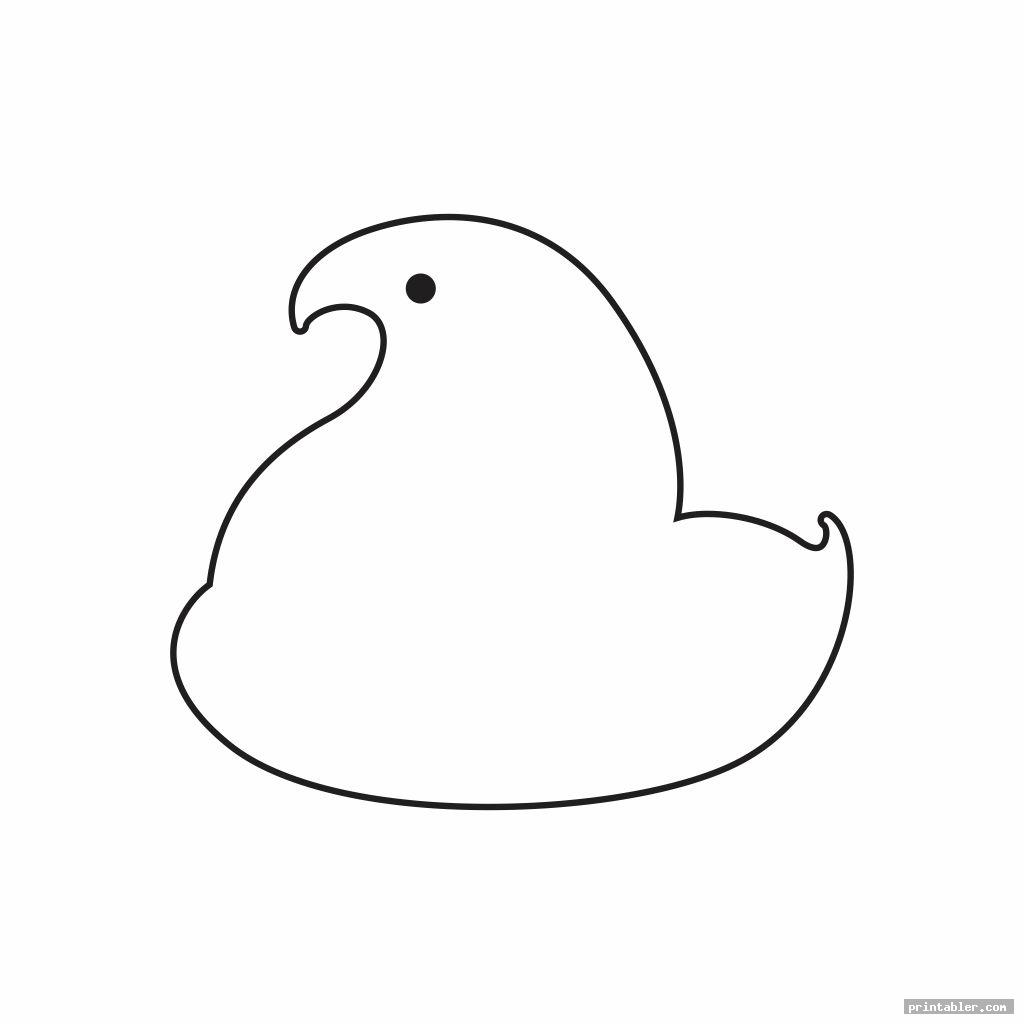 26-best-ideas-for-coloring-peeps-chick-template