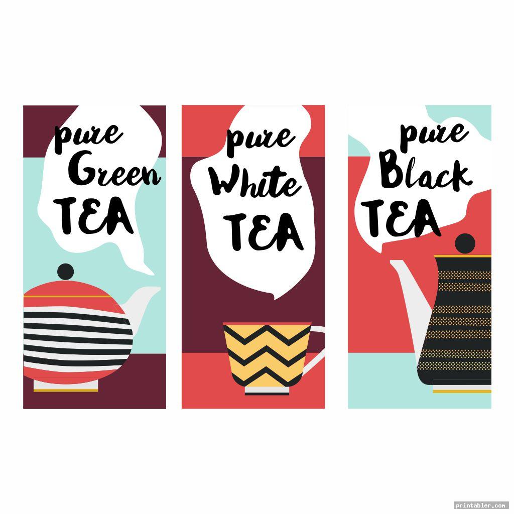 Tea Party Printables