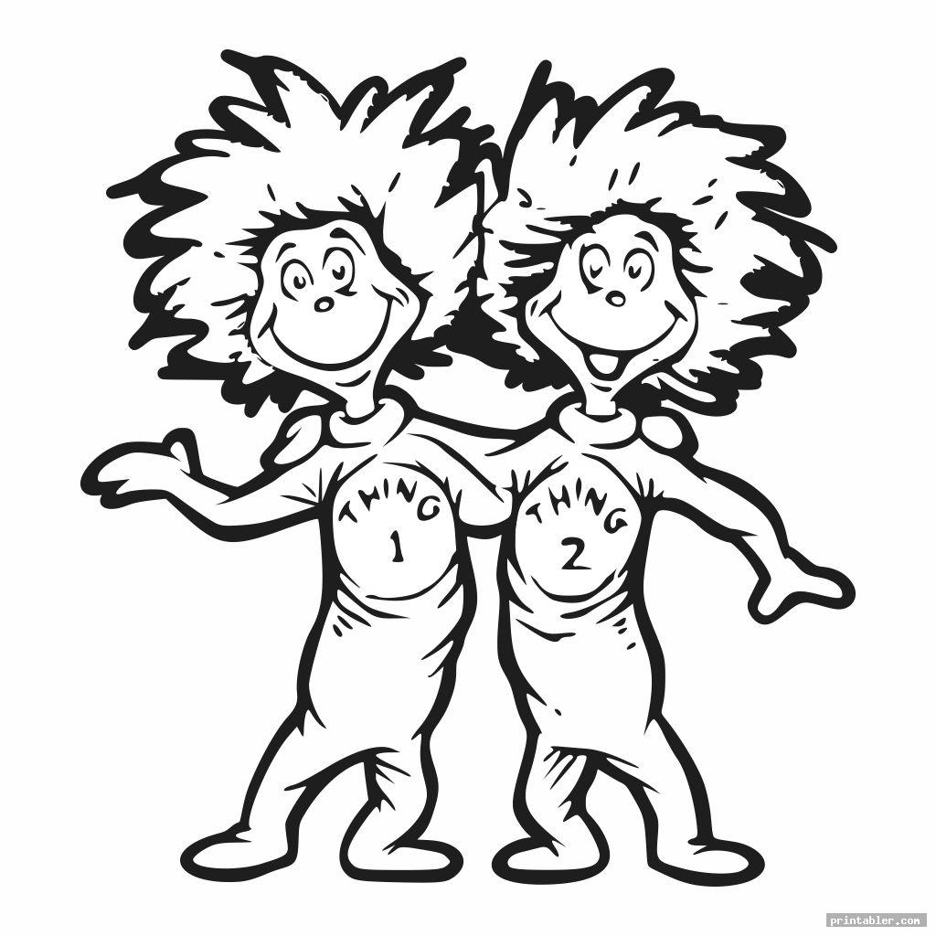 thing 1 printable template image free