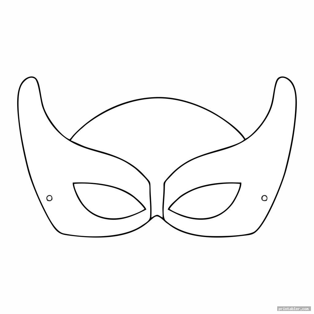 Printable Superhero Mask Cutouts