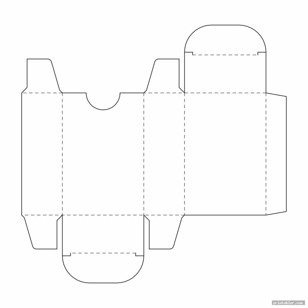 Large Box Template Printable - Gridgit.com