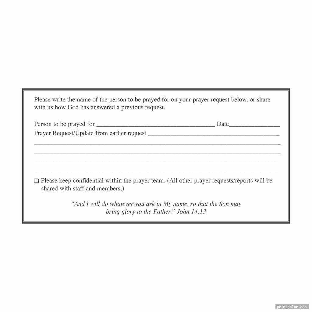 blank prayer request cards printable