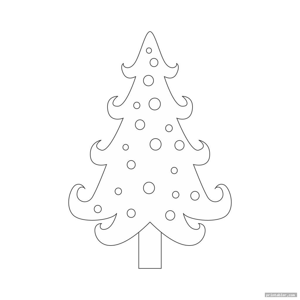 Angel Tree Template Printable