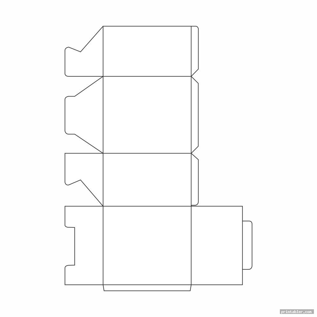 Large Box Template Printable