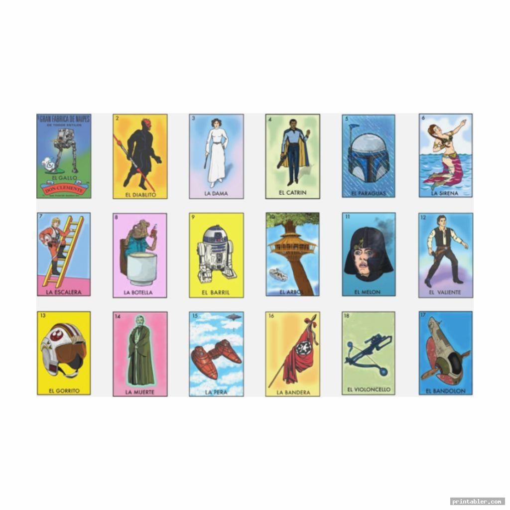 Mexican Loteria Cards Printable