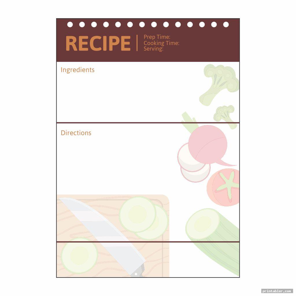 Recipe and Cookbook Printables