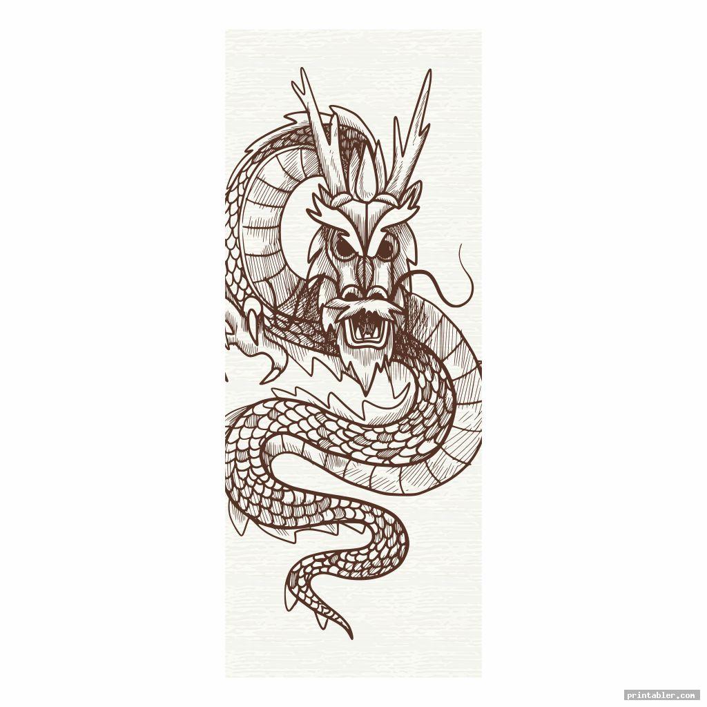 dragon bookmarks printable image free