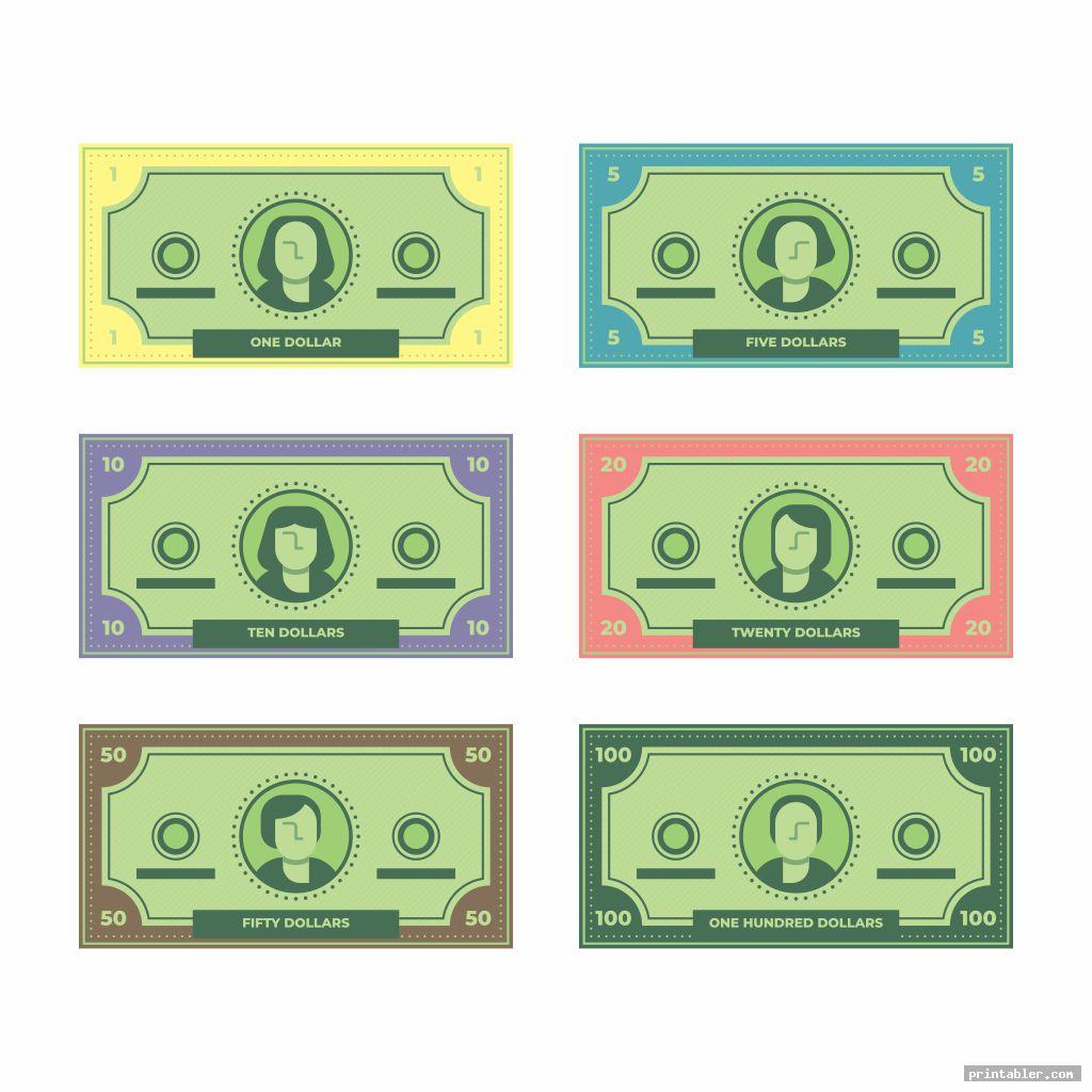 monopoly money templates printable image free
