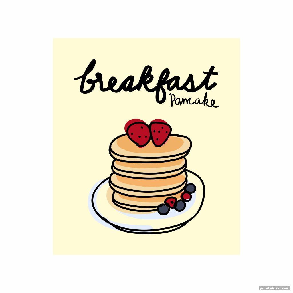 Pancake Breakfast Flyer Template Printable