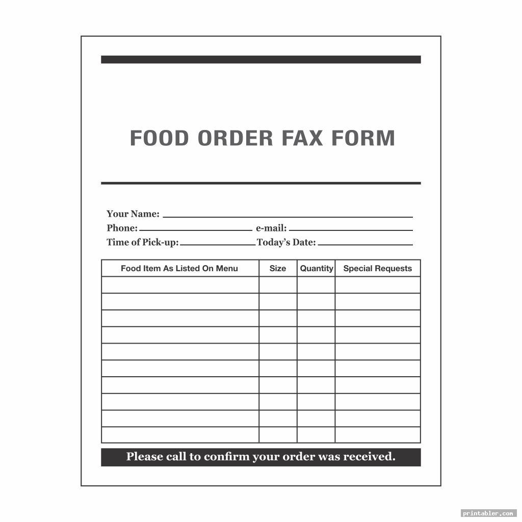 waitress order pad template printable image free