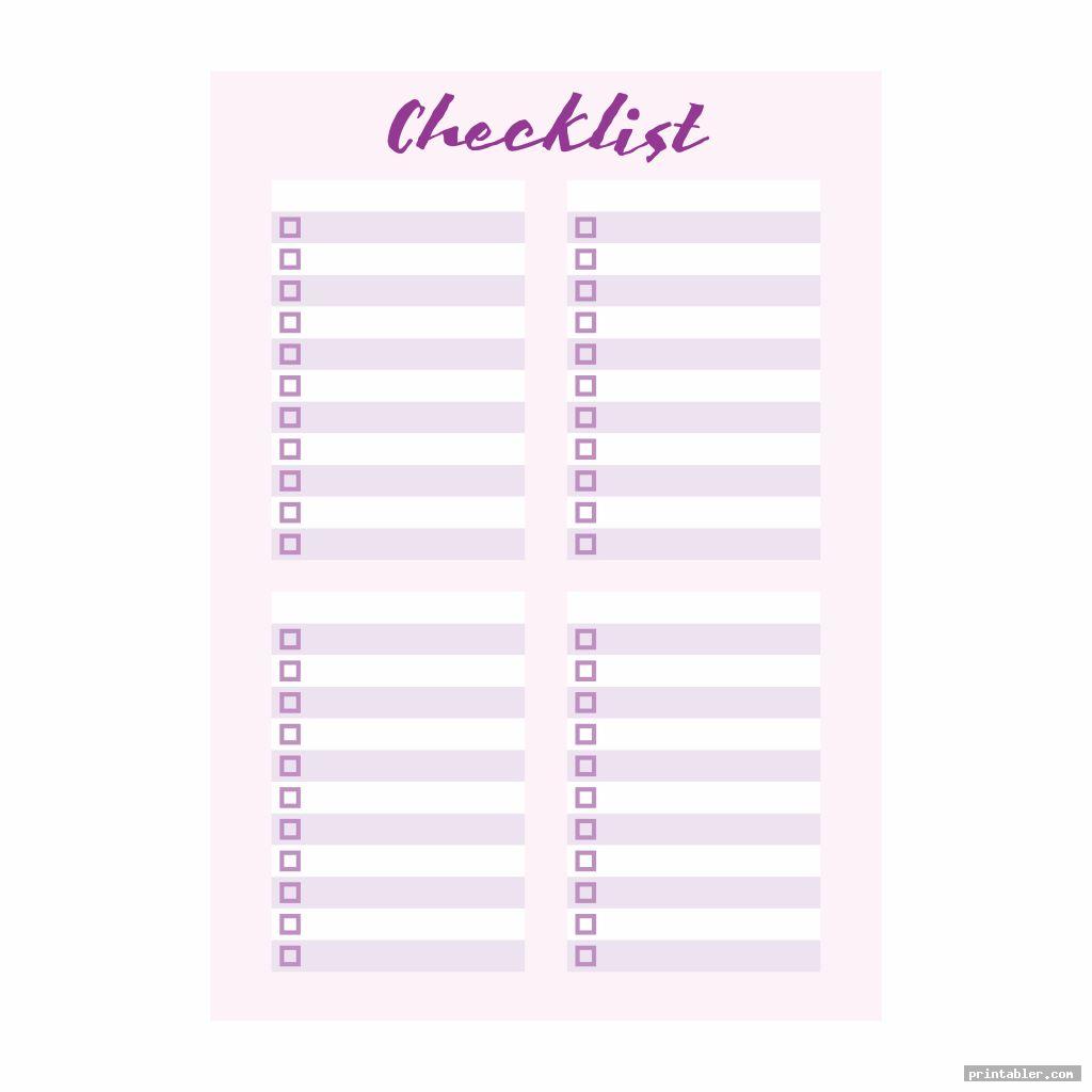 checklist college binder s printable