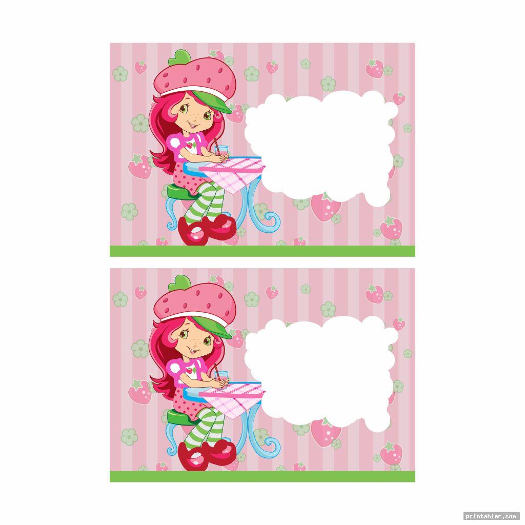 colorful strawberry shortcake labels printable