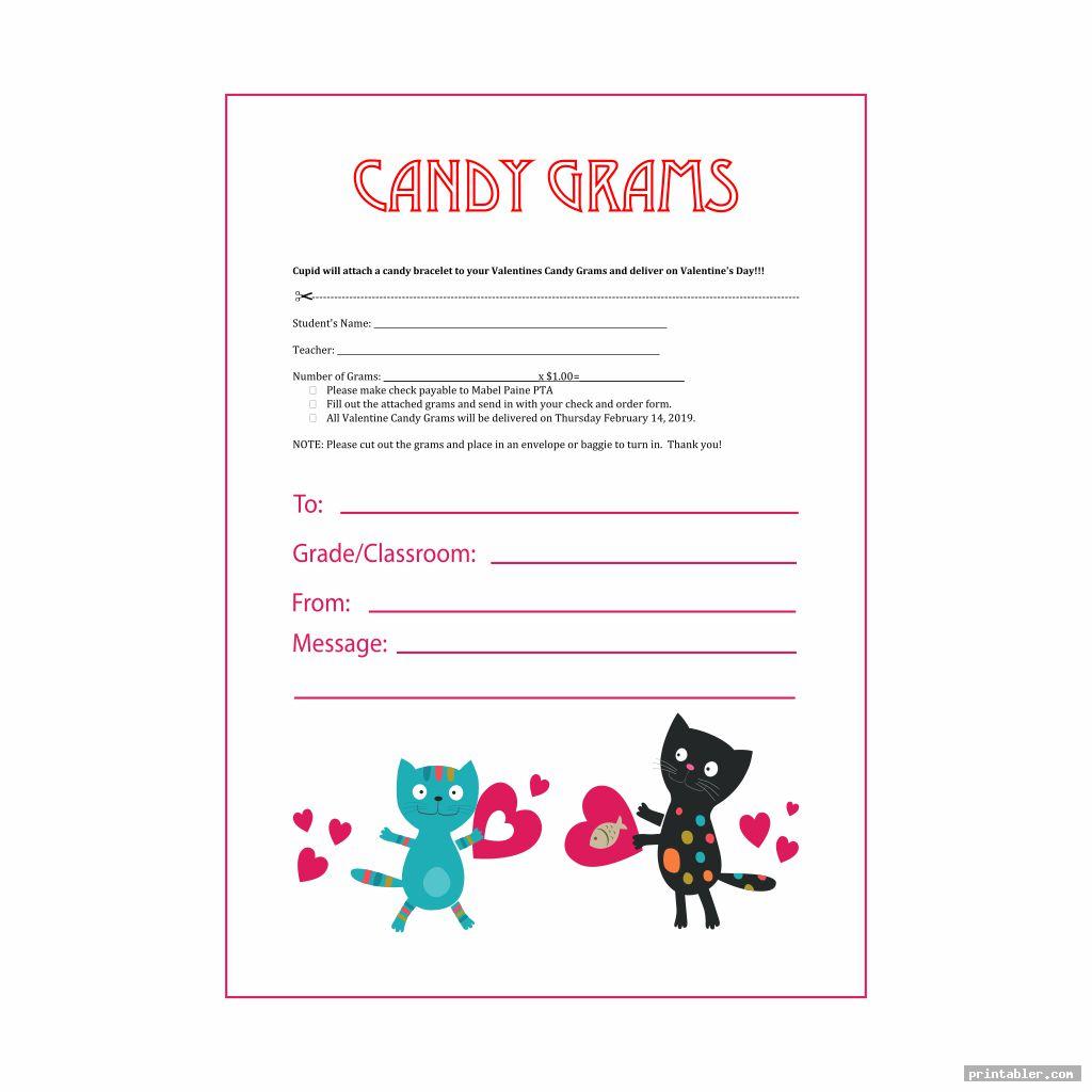 valentine candy gram template printable image free
